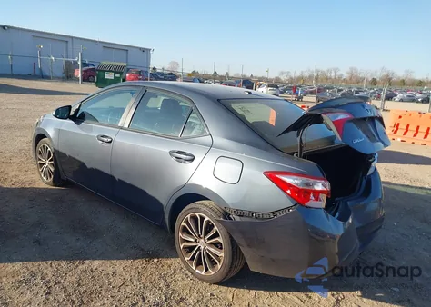 2014 Toyota Corolla S Premium from USA, damaged, VIN 2T1BURHE5EC140771